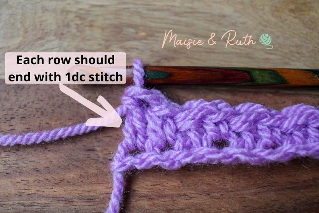 Crochet Baby Blanket Free Pattern step 4