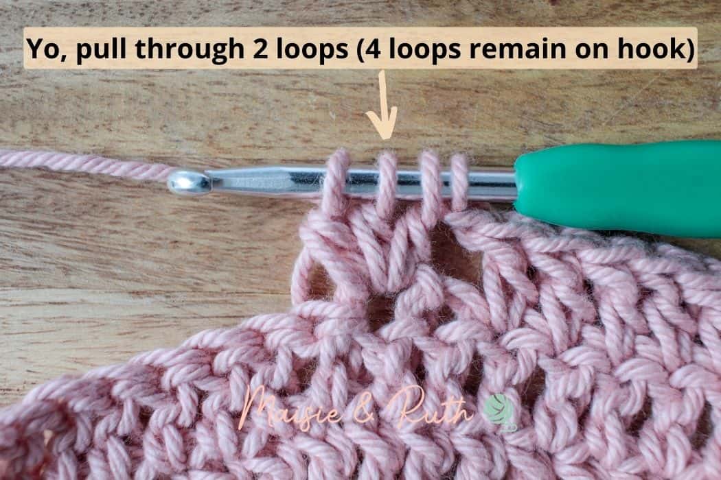 Crochet Cluster step 10