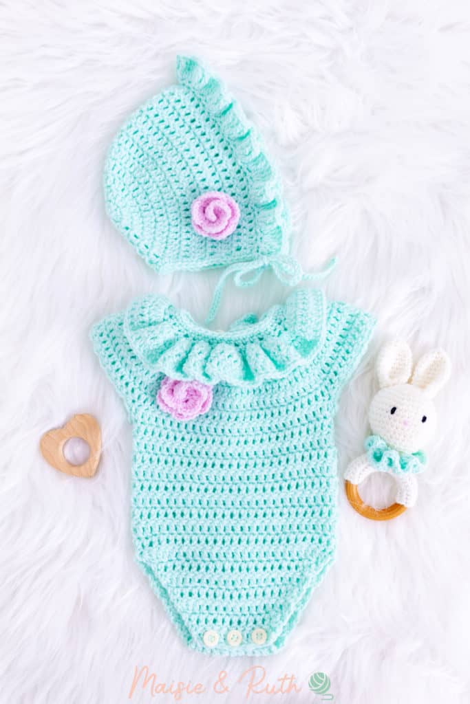 HEYSON Ready For The Day Crochet Romper main image 0