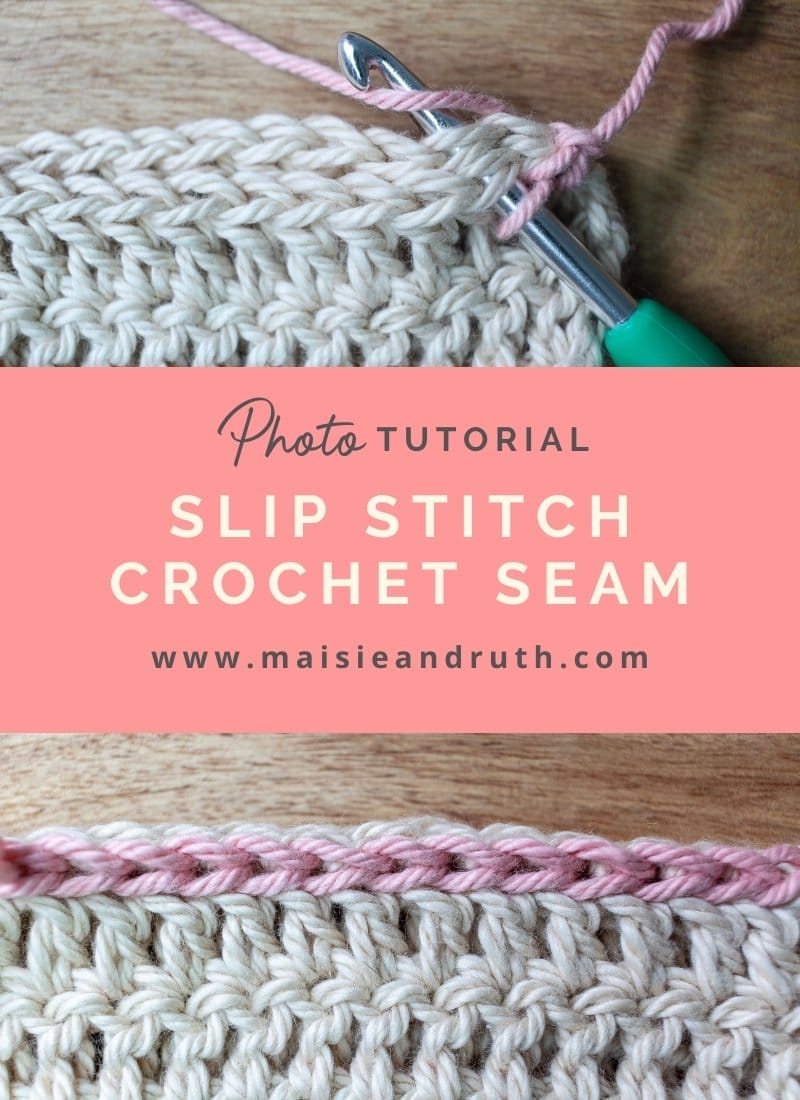 Crocheted Slip-Stitch Seam – Olive Knits