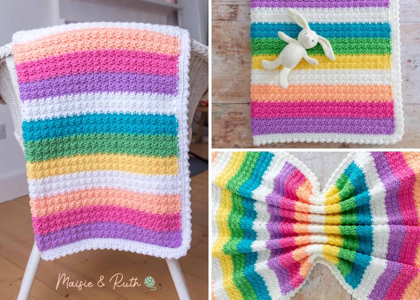 How to Crochet a Baby Blanket 