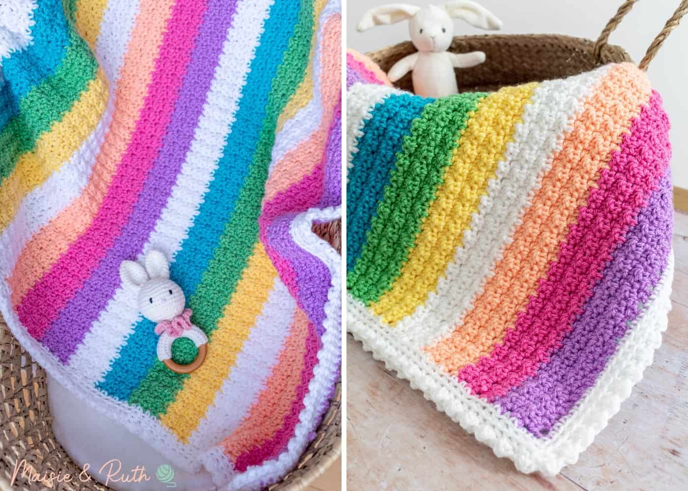 How to Crochet a Baby Blanket 