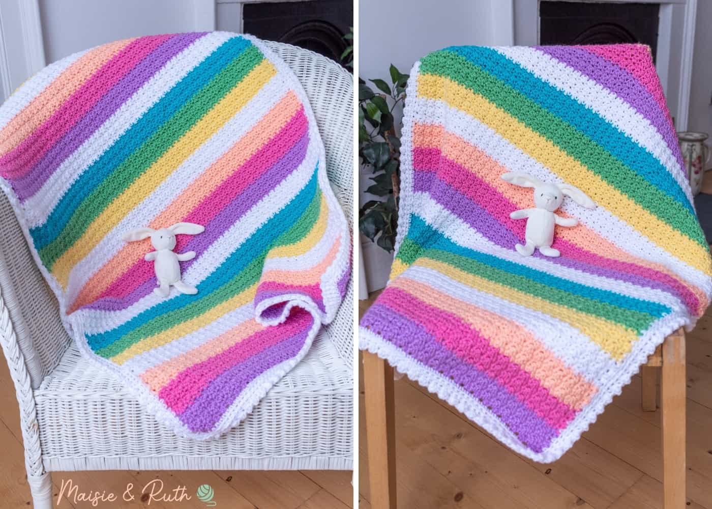 How to Crochet a baby Blanket