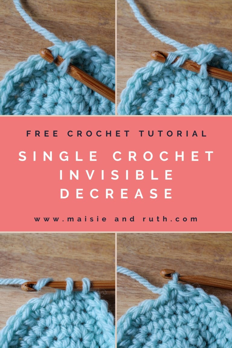 The Invisible Decrease (For Amigurumi) - Maisie and Ruth