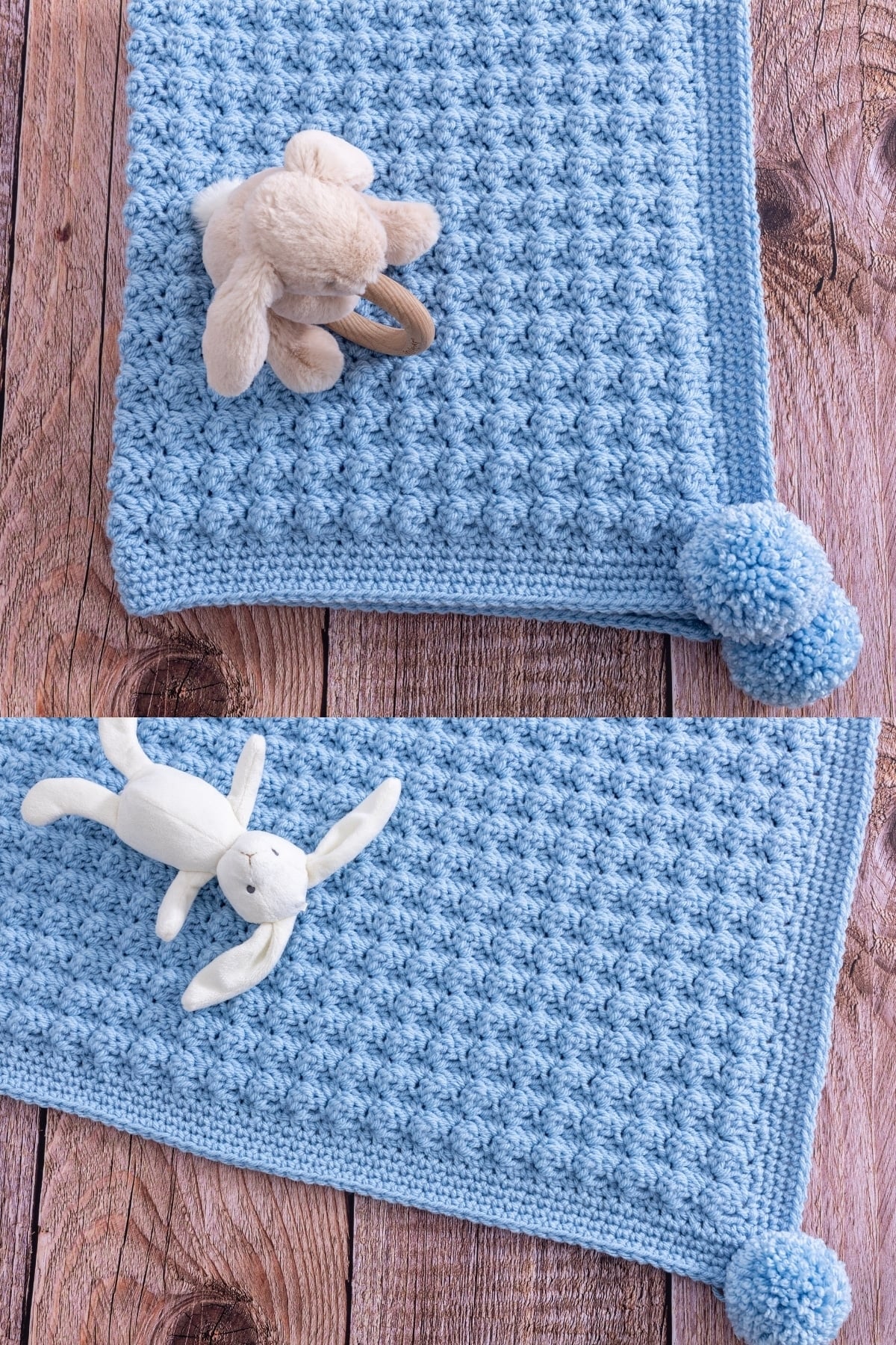 Fast And Free Baby Blanket Crochet Pattern Easy Mecrochetcom 800x1100