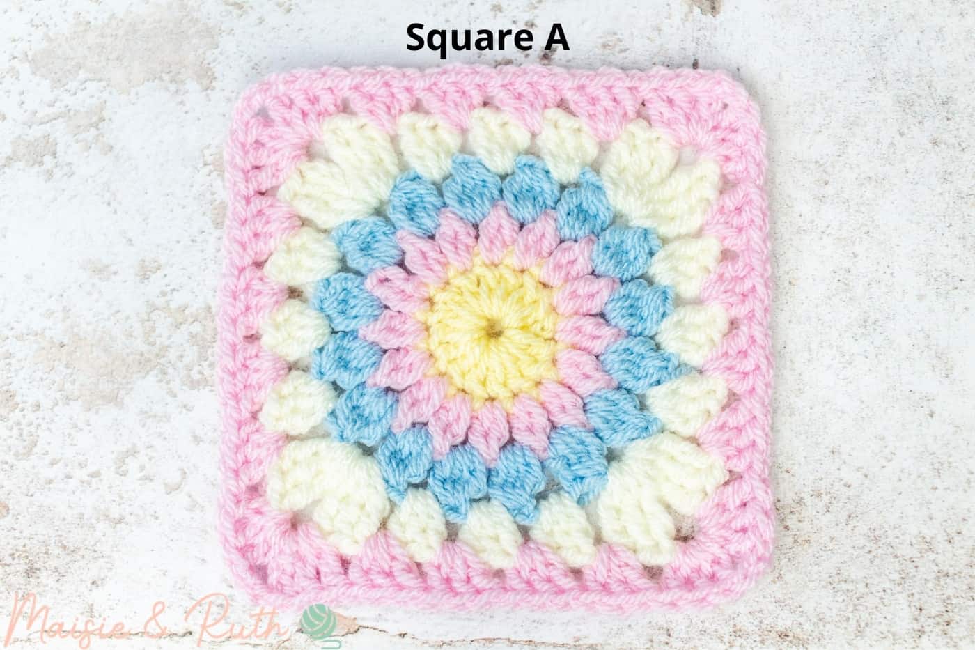 Square A Crochet Granny Square Blanket