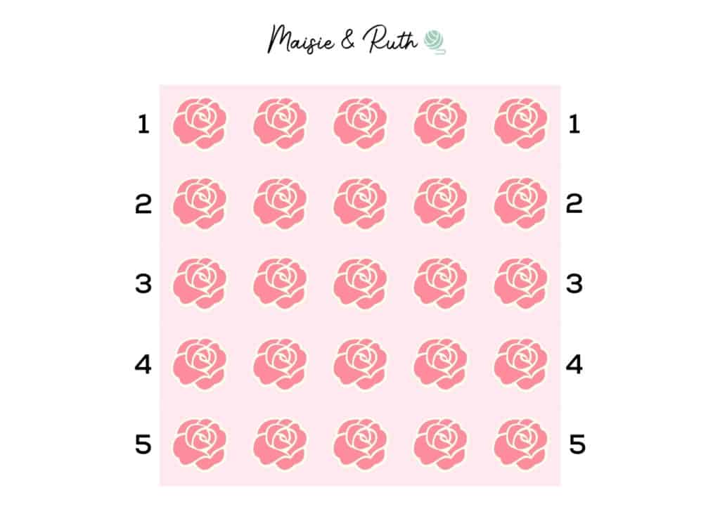 Crochet Rose Baby Blanket (A Delightful Free Pattern) | Maisie and Ruth