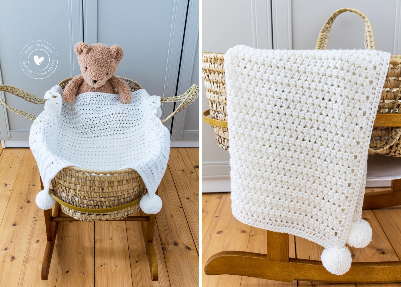 Crochet an Easy Baby Blanket