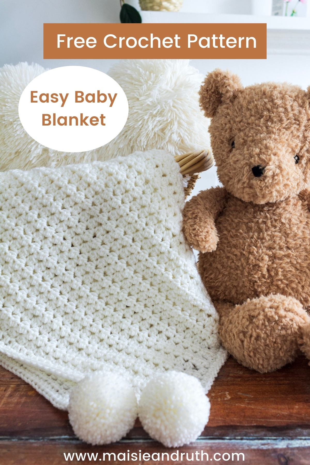 Pique Baby Blanket Pin 1