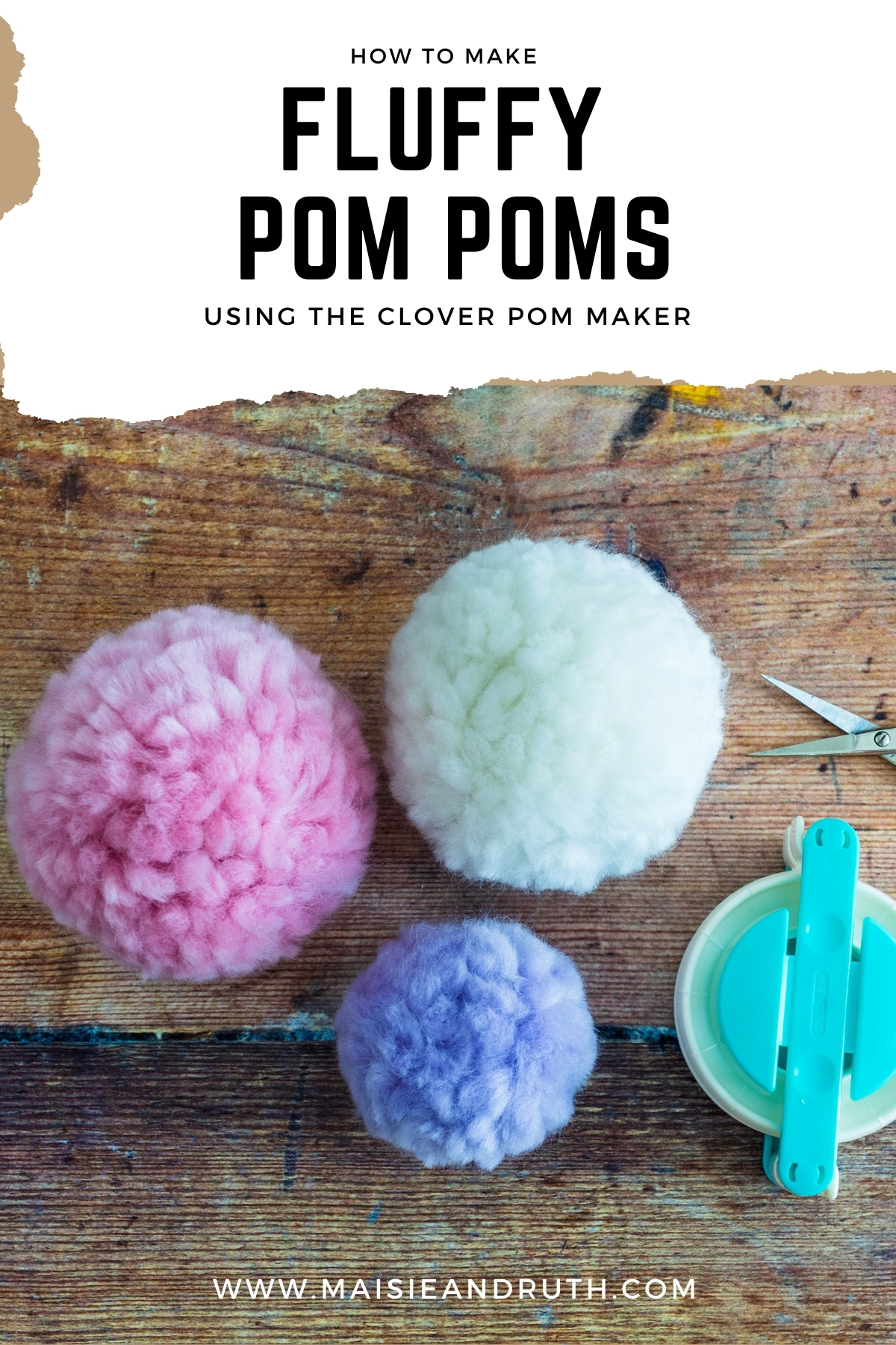 How to Make a Pom Pom Pin 1