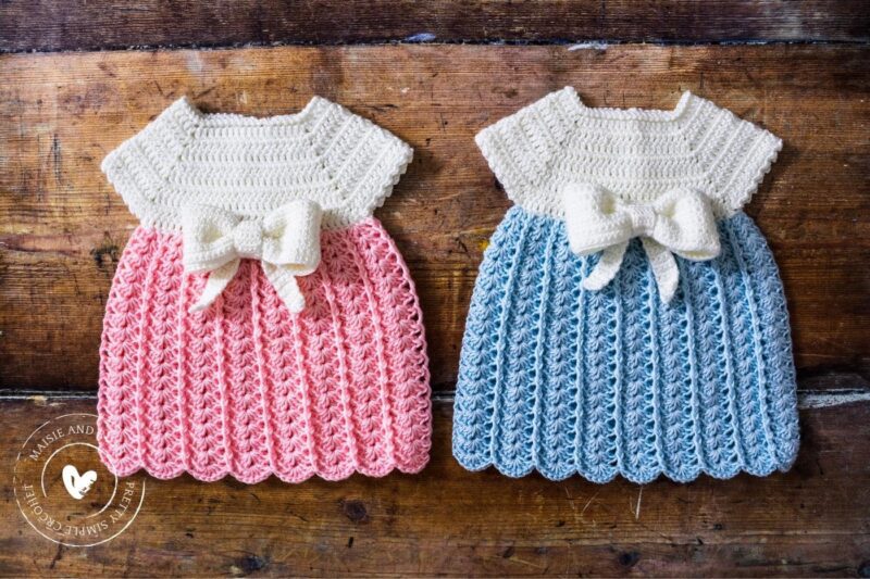 Easy Crochet Baby Dress (A Free Pattern) Maisie and Ruth — free download