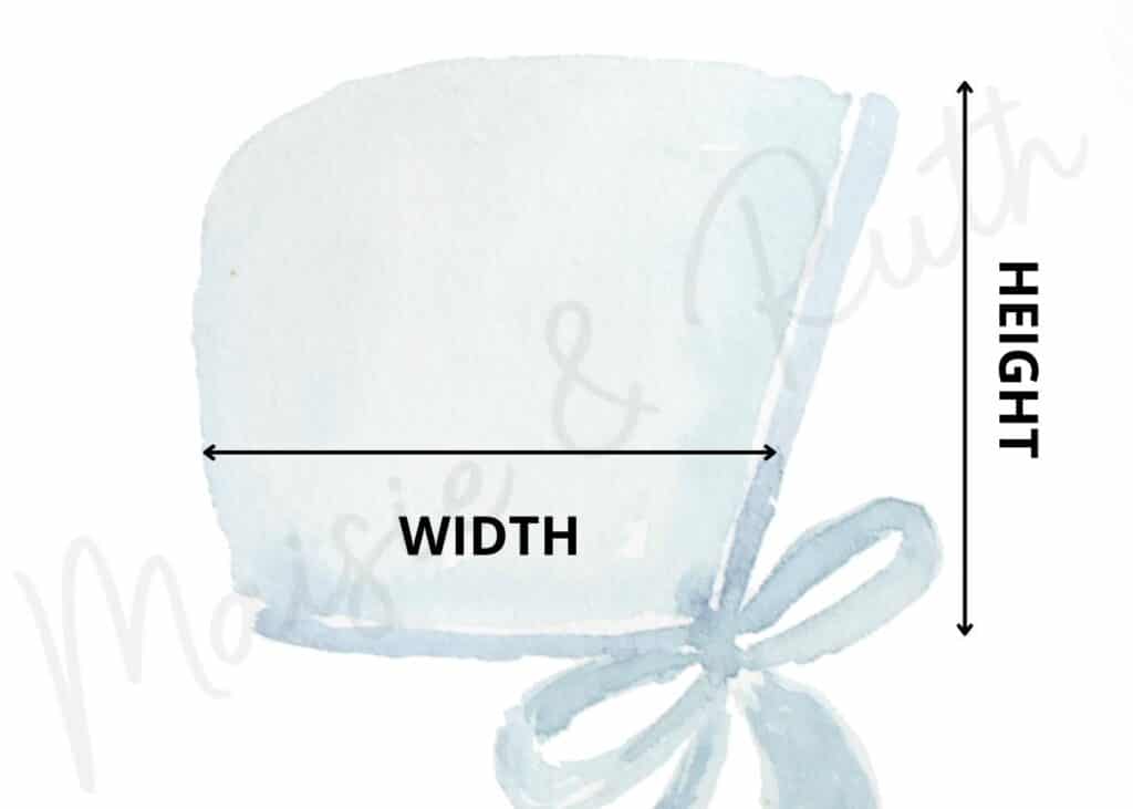 Easy Crochet Baby Bonnet (Free Pattern) - Maisie and Ruth