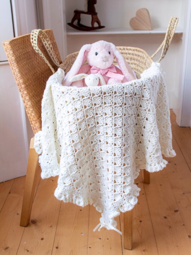 Free Crochet Pattern for Baby Blanket