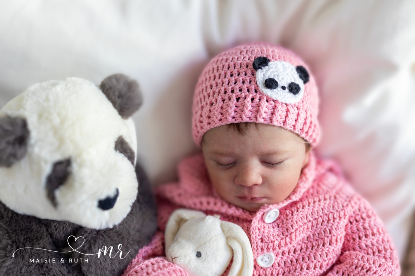 panda crochet baby hat free pattern on baby